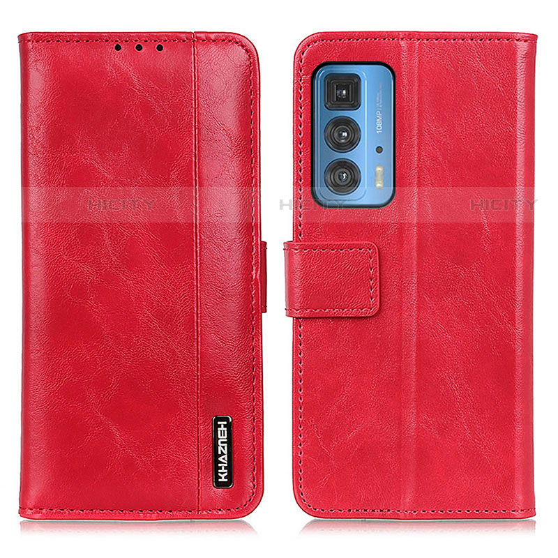 Handytasche Stand Schutzhülle Flip Leder Hülle M11L für Motorola Moto Edge 20 Pro 5G Rot