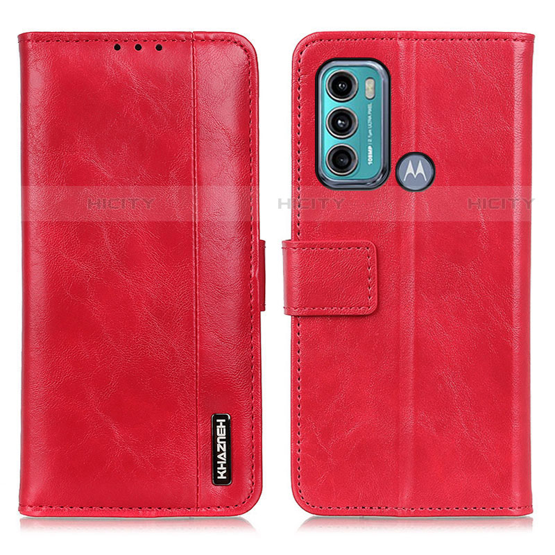 Handytasche Stand Schutzhülle Flip Leder Hülle M11L für Motorola Moto G40 Fusion Rot