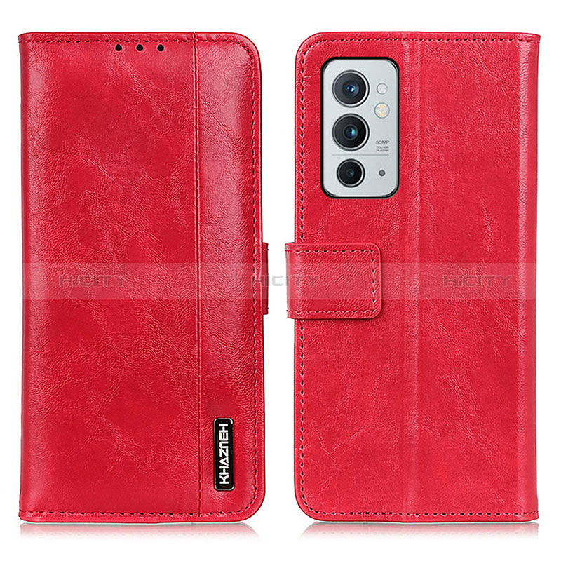 Handytasche Stand Schutzhülle Flip Leder Hülle M11L für OnePlus 9RT 5G Rot Plus