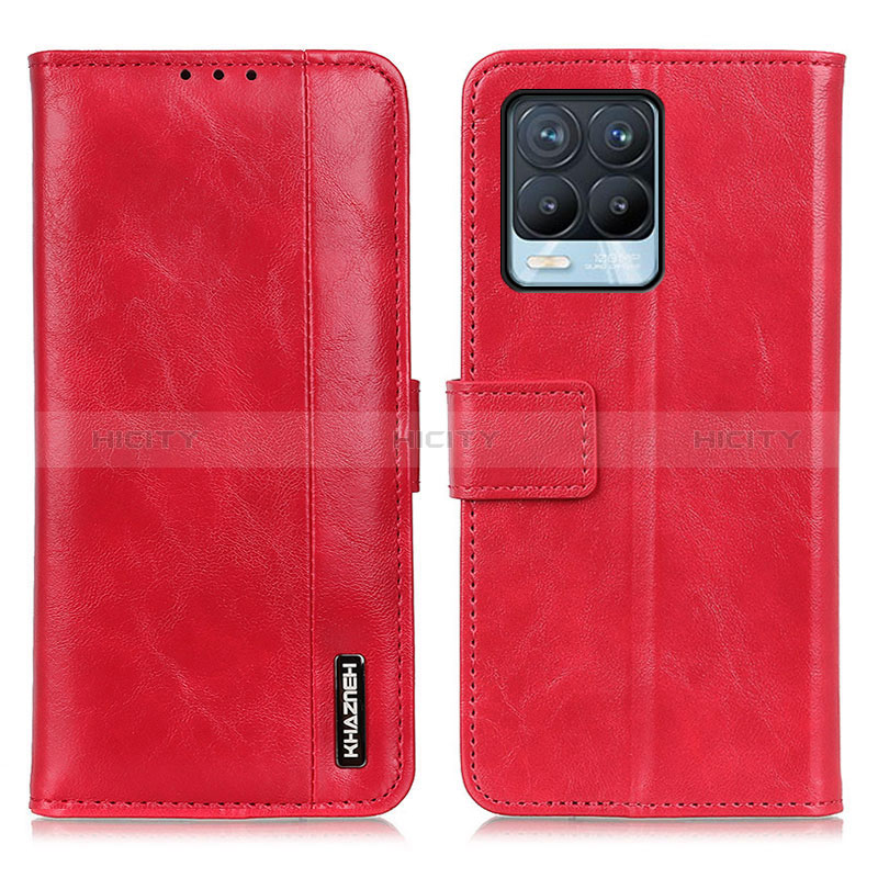 Handytasche Stand Schutzhülle Flip Leder Hülle M11L für Realme 8 4G Rot