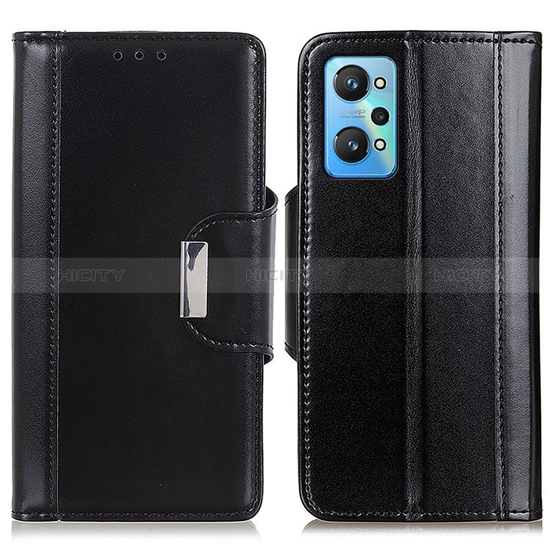 Handytasche Stand Schutzhülle Flip Leder Hülle M11L für Realme GT Neo 3T 5G Schwarz