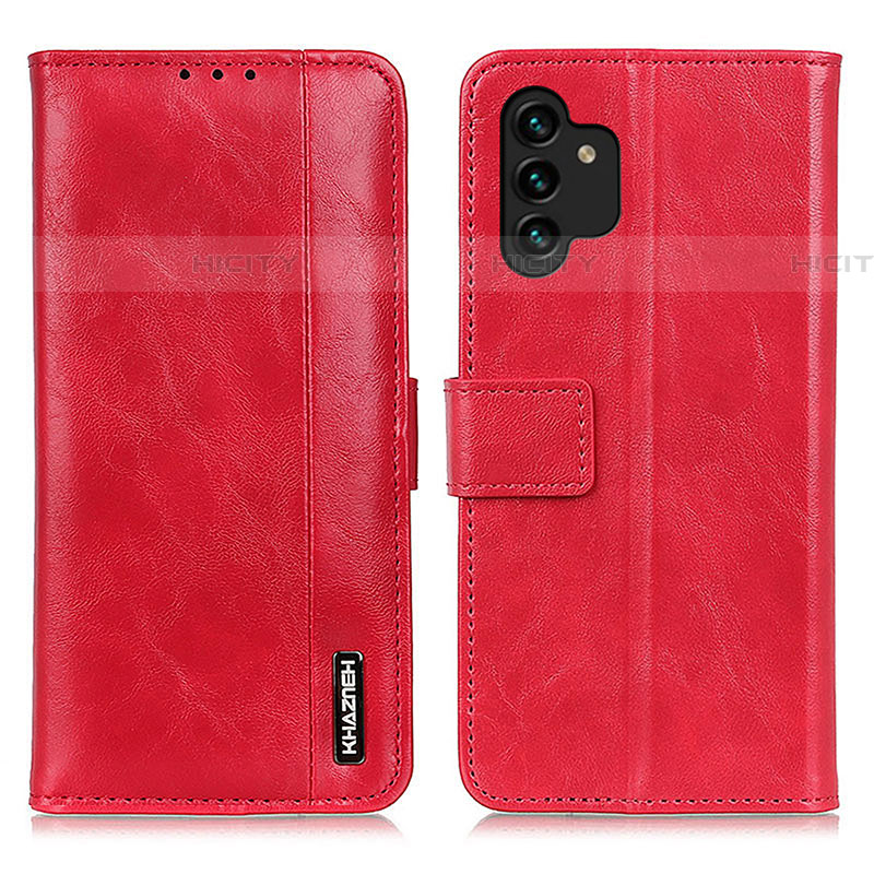 Handytasche Stand Schutzhülle Flip Leder Hülle M11L für Samsung Galaxy A04s Rot Plus