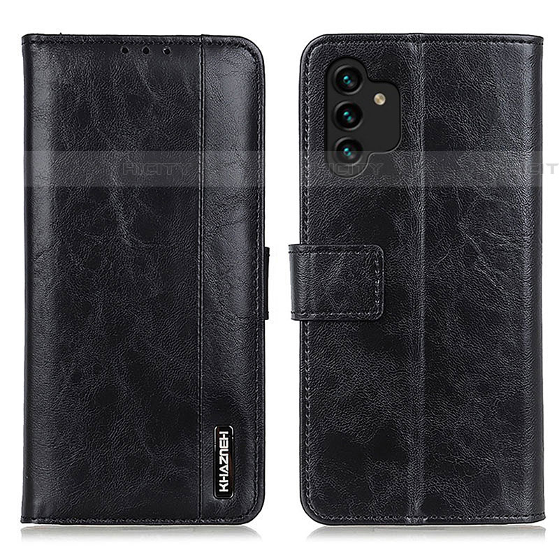 Handytasche Stand Schutzhülle Flip Leder Hülle M11L für Samsung Galaxy A04s Schwarz