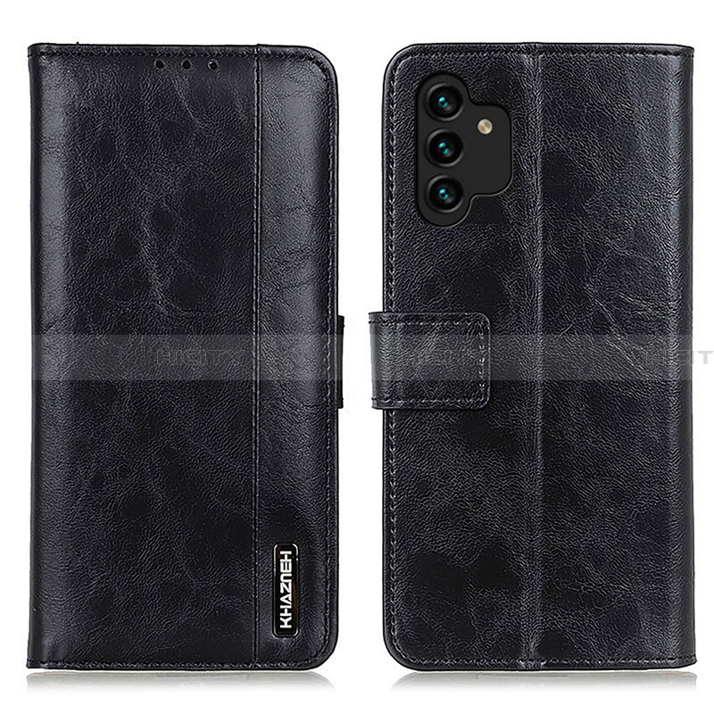 Handytasche Stand Schutzhülle Flip Leder Hülle M11L für Samsung Galaxy A13 4G Schwarz