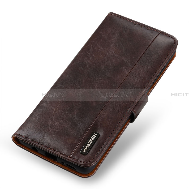 Handytasche Stand Schutzhülle Flip Leder Hülle M11L für Samsung Galaxy A32 4G Braun Plus