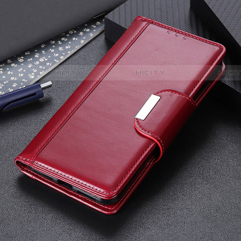 Handytasche Stand Schutzhülle Flip Leder Hülle M11L für Samsung Galaxy A52 5G Rot Plus