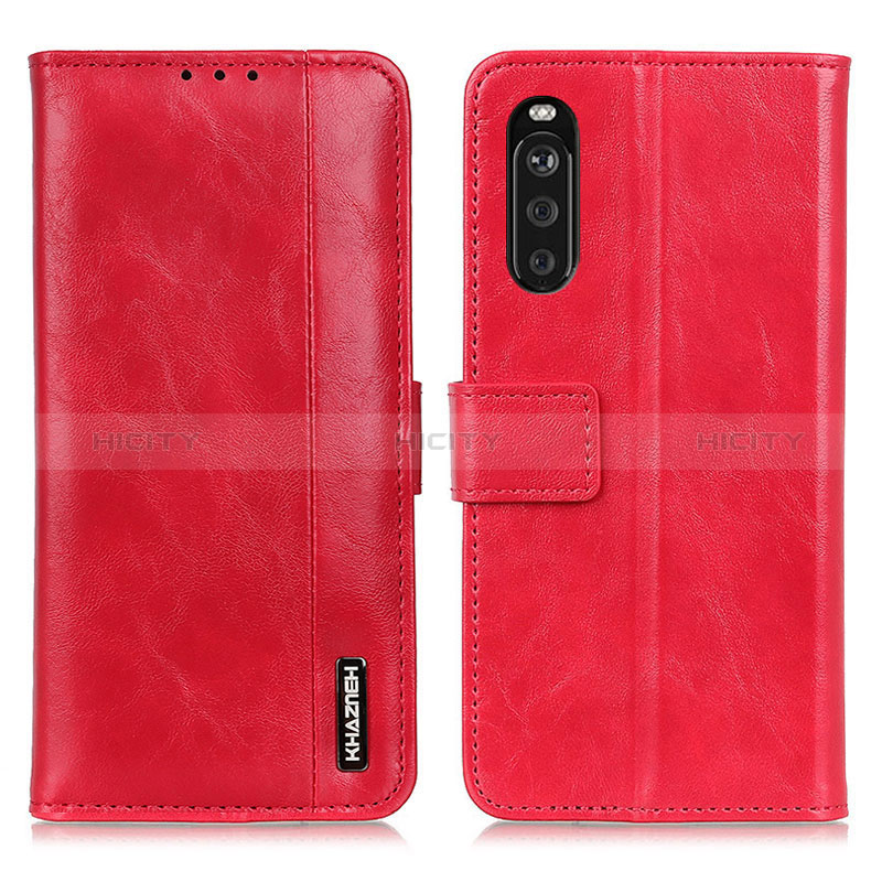 Handytasche Stand Schutzhülle Flip Leder Hülle M11L für Sony Xperia 10 III SO-52B Rot