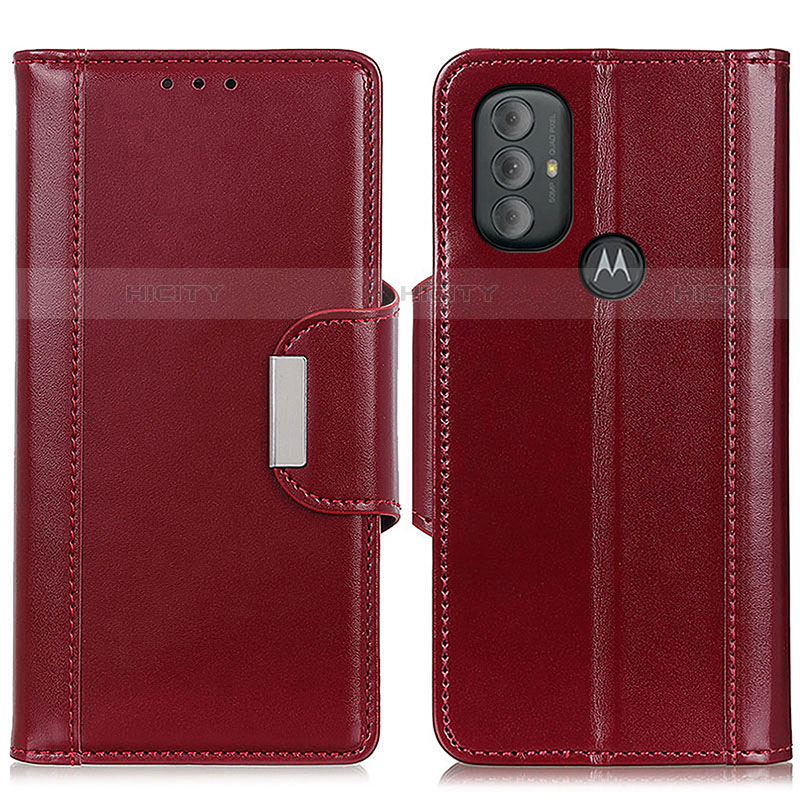 Handytasche Stand Schutzhülle Flip Leder Hülle M12L für Motorola Moto G Play Gen 2 Rot