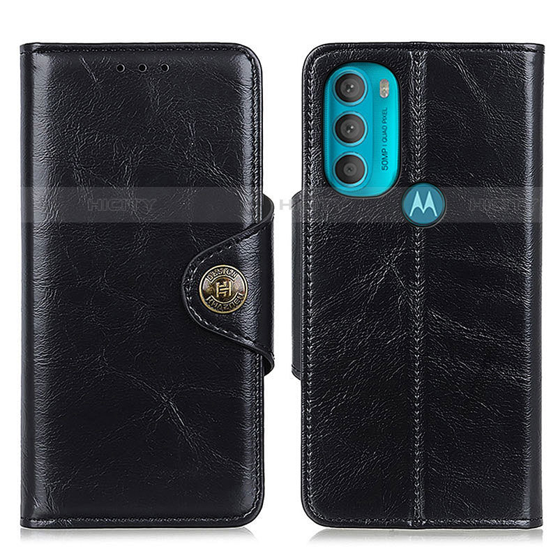 Handytasche Stand Schutzhülle Flip Leder Hülle M12L für Motorola Moto G71 5G