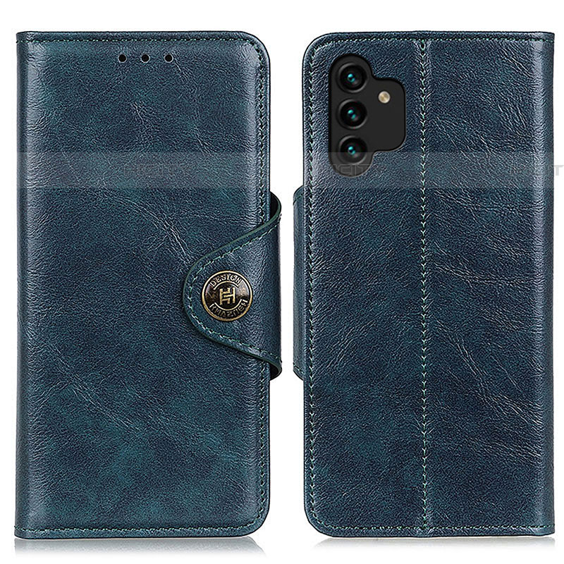 Handytasche Stand Schutzhülle Flip Leder Hülle M12L für Samsung Galaxy A04s Blau Plus