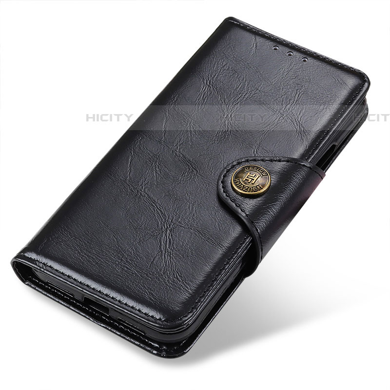 Handytasche Stand Schutzhülle Flip Leder Hülle M12L für Samsung Galaxy A52 4G Schwarz