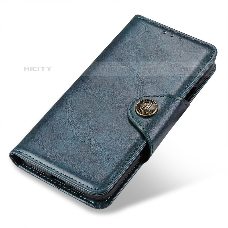 Handytasche Stand Schutzhülle Flip Leder Hülle M12L für Samsung Galaxy M32 5G Blau