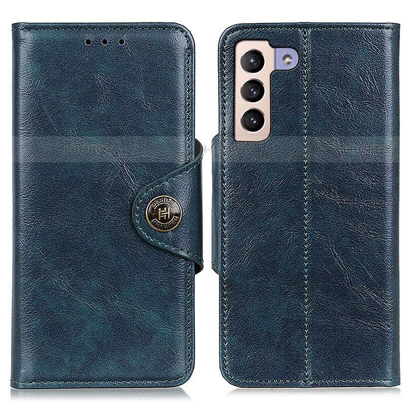 Handytasche Stand Schutzhülle Flip Leder Hülle M12L für Samsung Galaxy S21 Plus 5G Blau