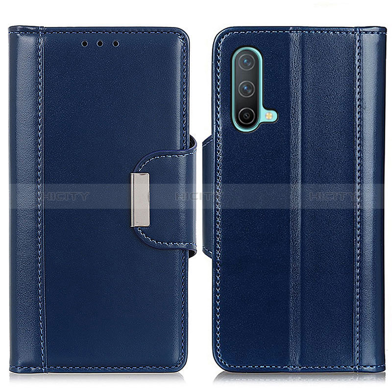 Handytasche Stand Schutzhülle Flip Leder Hülle M13L für OnePlus Nord CE 5G Blau