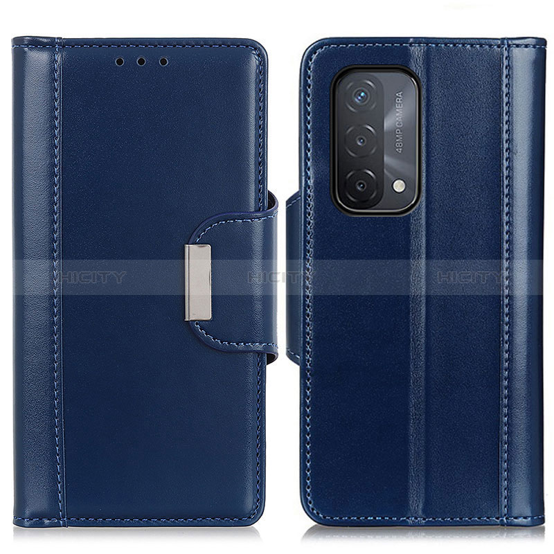 Handytasche Stand Schutzhülle Flip Leder Hülle M13L für Oppo A54 5G