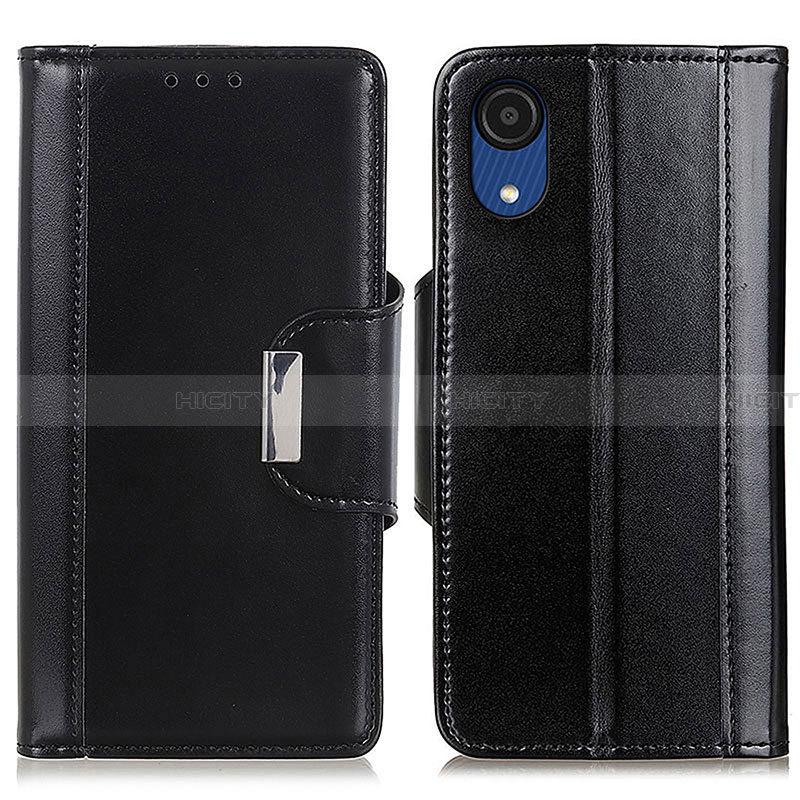 Handytasche Stand Schutzhülle Flip Leder Hülle M13L für Samsung Galaxy A03 Core groß