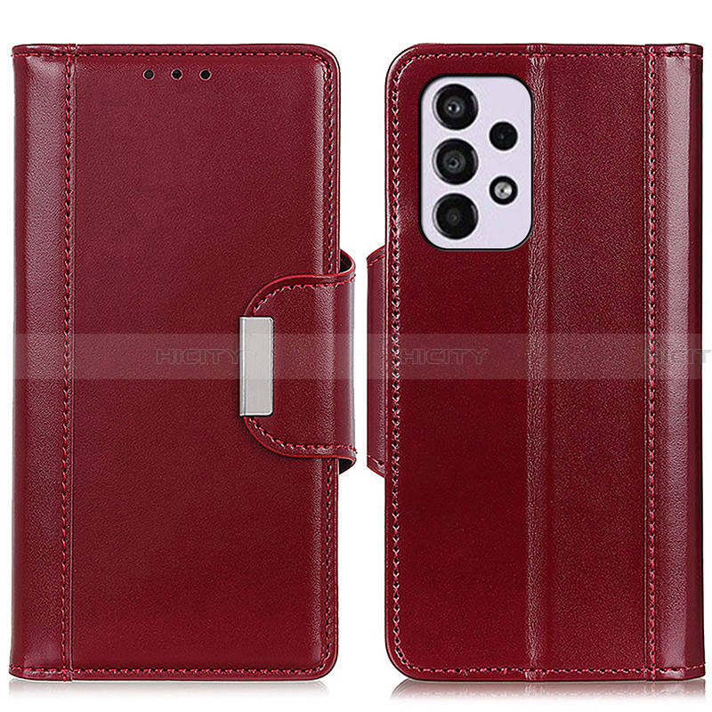 Handytasche Stand Schutzhülle Flip Leder Hülle M13L für Samsung Galaxy A33 5G Rot