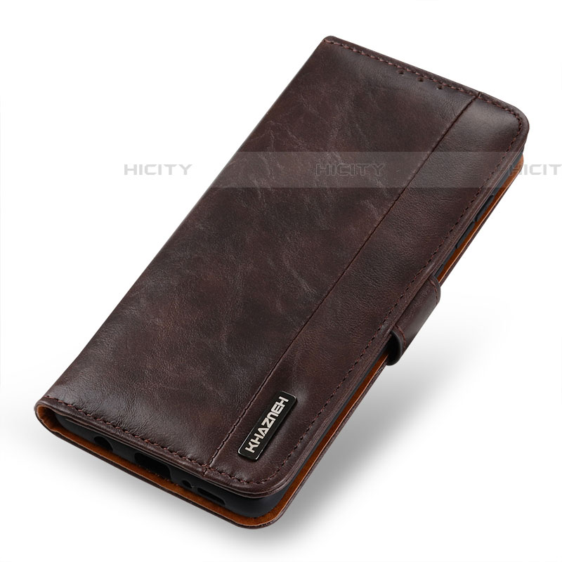 Handytasche Stand Schutzhülle Flip Leder Hülle M13L für Samsung Galaxy A52 4G Braun Plus