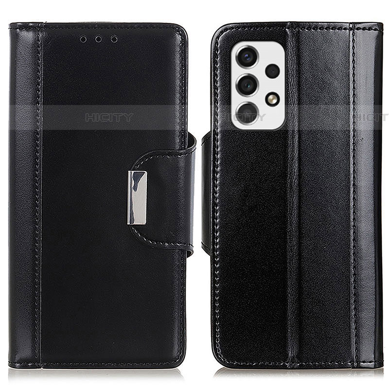 Handytasche Stand Schutzhülle Flip Leder Hülle M13L für Samsung Galaxy A53 5G Schwarz