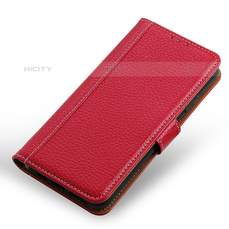 Handytasche Stand Schutzhülle Flip Leder Hülle M13L für Samsung Galaxy M32 5G Rot