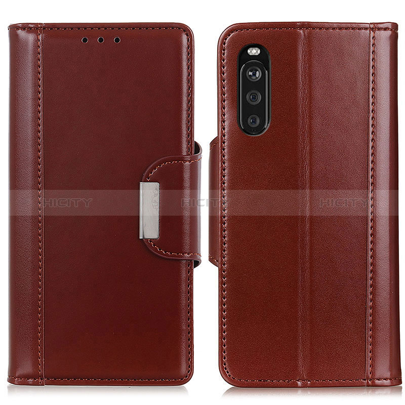 Handytasche Stand Schutzhülle Flip Leder Hülle M13L für Sony Xperia 10 III groß