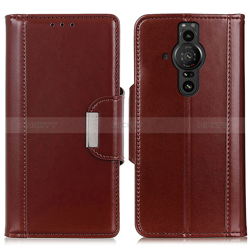 Handytasche Stand Schutzhülle Flip Leder Hülle M13L für Sony Xperia PRO-I