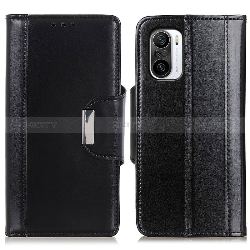 Handytasche Stand Schutzhülle Flip Leder Hülle M13L für Xiaomi Redmi K40 Pro+ Plus 5G Schwarz Plus