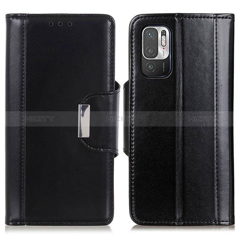 Handytasche Stand Schutzhülle Flip Leder Hülle M13L für Xiaomi Redmi Note 11 SE 5G Schwarz