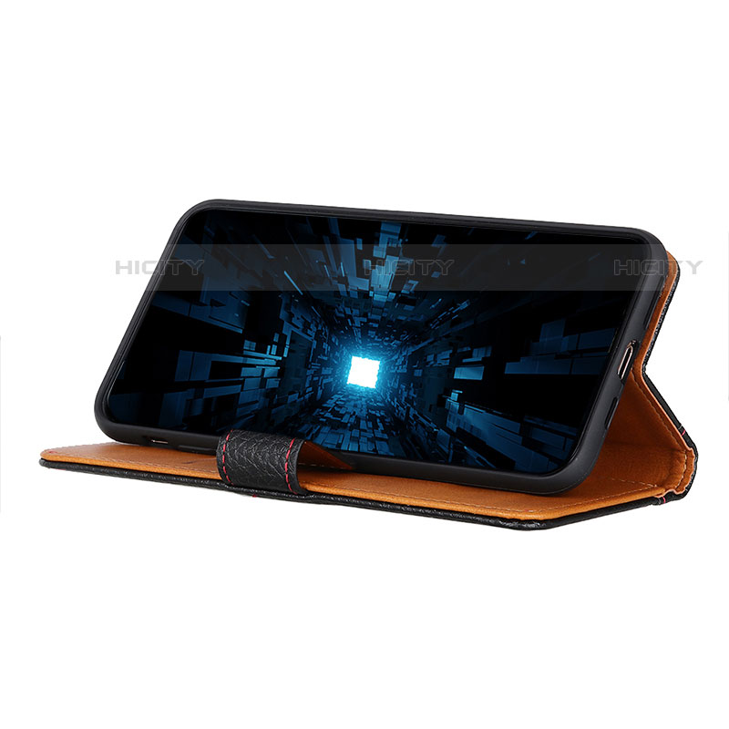 Handytasche Stand Schutzhülle Flip Leder Hülle M14L für Motorola Moto Edge 20 Pro 5G groß