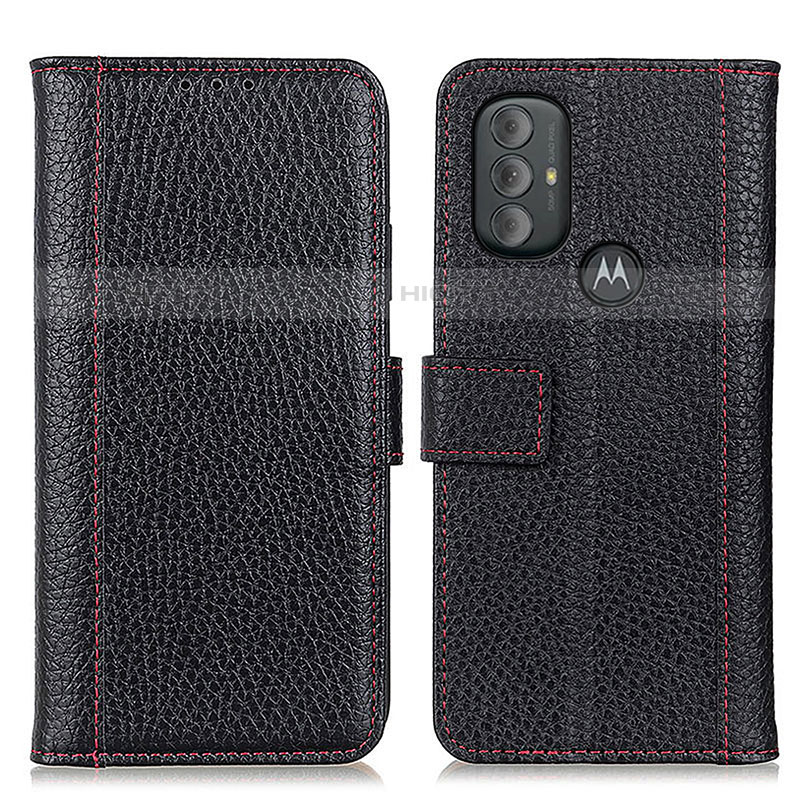 Handytasche Stand Schutzhülle Flip Leder Hülle M14L für Motorola Moto G Play (2023)