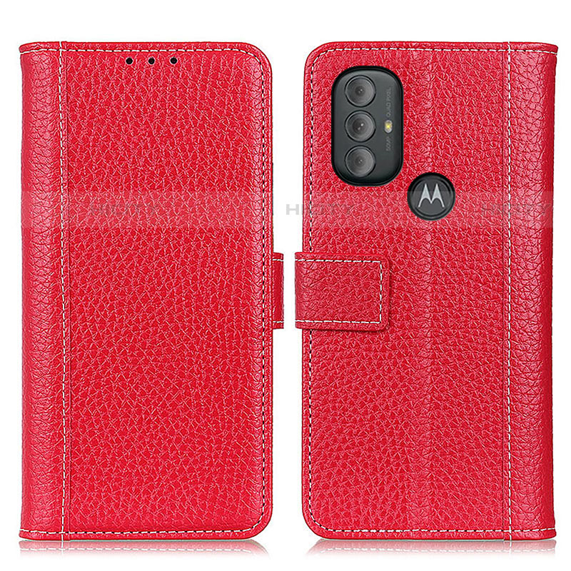 Handytasche Stand Schutzhülle Flip Leder Hülle M14L für Motorola Moto G Play Gen 2 Rot Plus