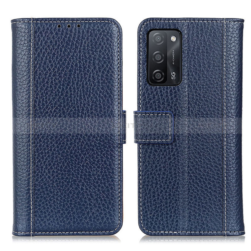 Handytasche Stand Schutzhülle Flip Leder Hülle M14L für Oppo A56 5G