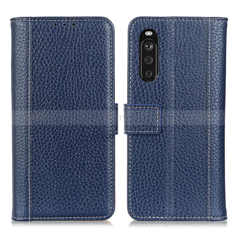 Handytasche Stand Schutzhülle Flip Leder Hülle M14L für Sony Xperia 10 III