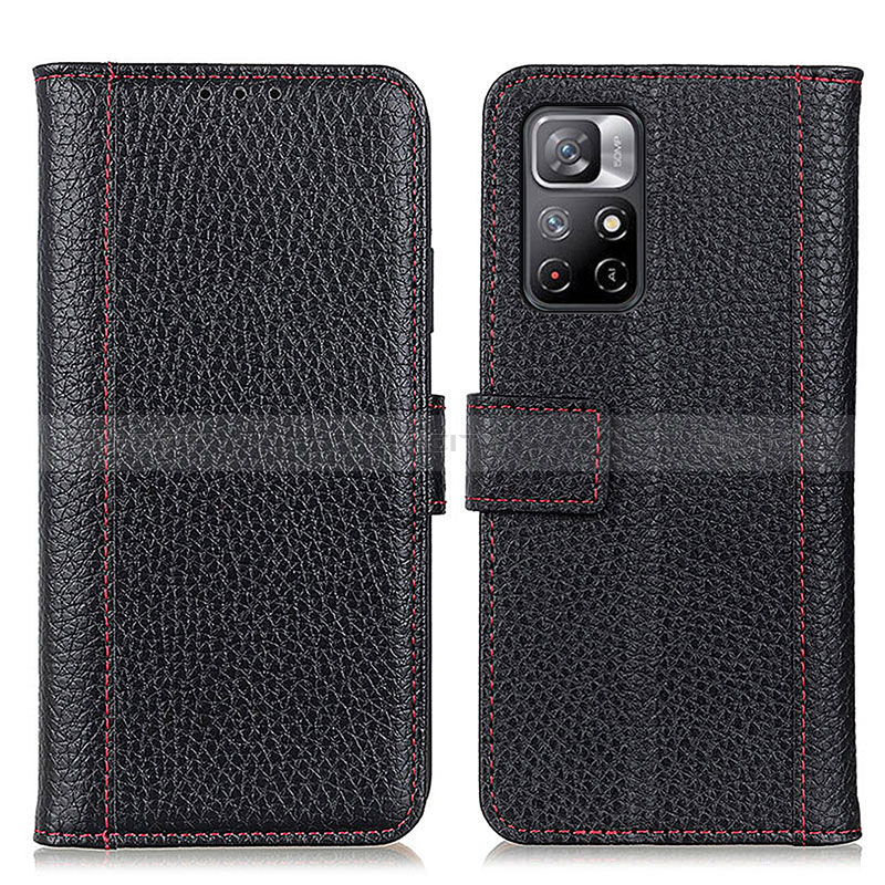 Handytasche Stand Schutzhülle Flip Leder Hülle M14L für Xiaomi Redmi Note 11T 5G