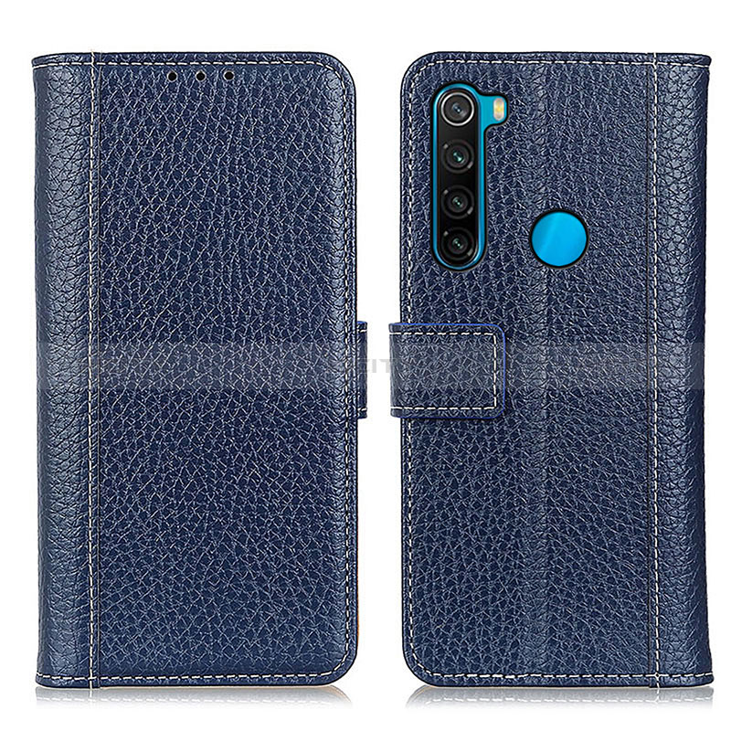 Handytasche Stand Schutzhülle Flip Leder Hülle M14L für Xiaomi Redmi Note 8 (2021)