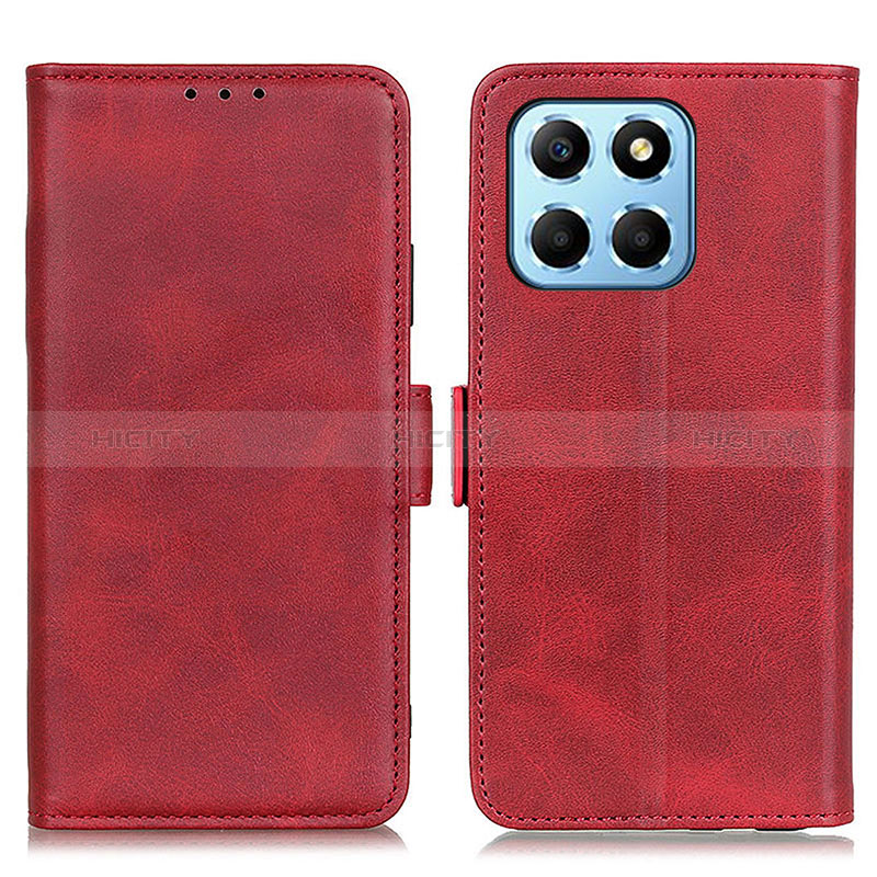 Handytasche Stand Schutzhülle Flip Leder Hülle M15L für Huawei Honor X6 5G Rot