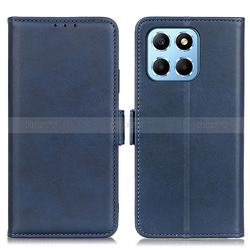 Handytasche Stand Schutzhülle Flip Leder Hülle M15L für Huawei Honor X6 Blau