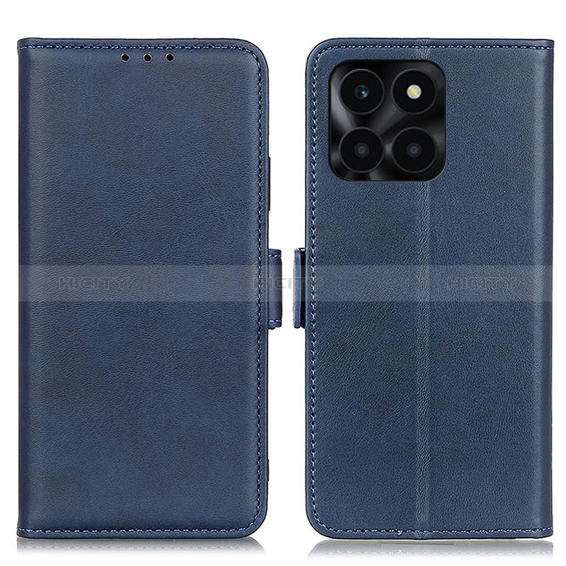 Handytasche Stand Schutzhülle Flip Leder Hülle M15L für Huawei Honor X8b Blau