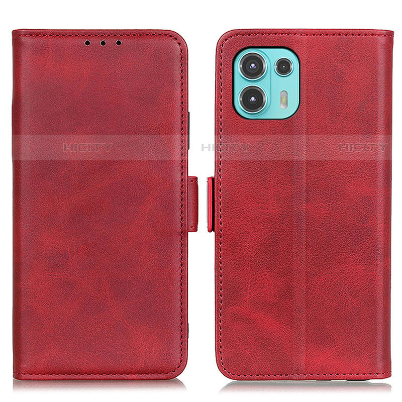 Handytasche Stand Schutzhülle Flip Leder Hülle M15L für Motorola Moto Edge 20 Lite 5G Rot Plus