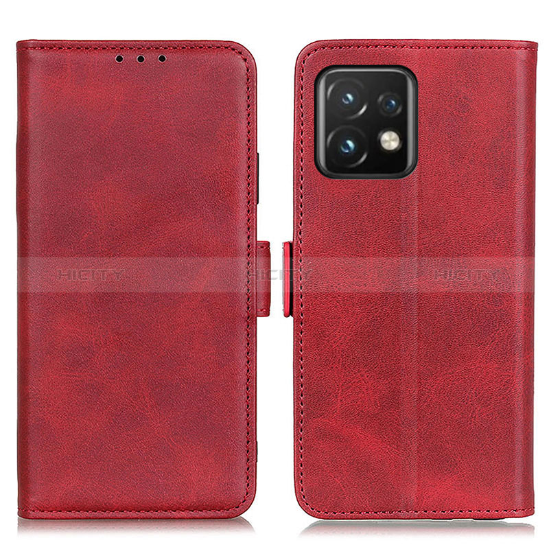 Handytasche Stand Schutzhülle Flip Leder Hülle M15L für Motorola Moto Edge Plus (2023) 5G Rot Plus