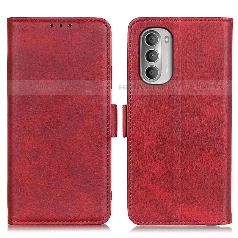 Handytasche Stand Schutzhülle Flip Leder Hülle M15L für Motorola Moto G Stylus (2022) 5G Rot