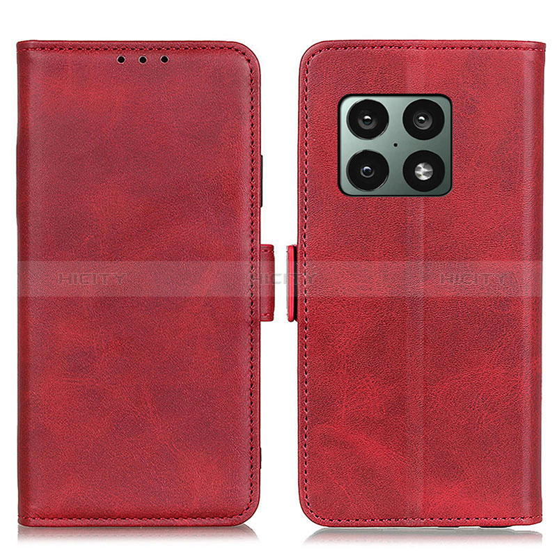 Handytasche Stand Schutzhülle Flip Leder Hülle M15L für OnePlus 10 Pro 5G Rot