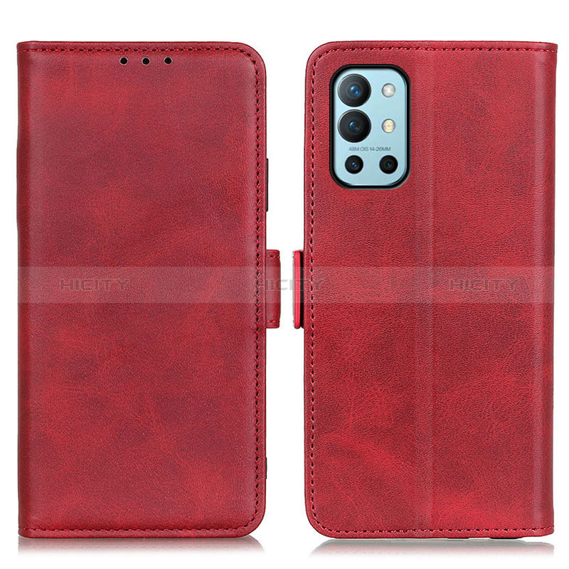 Handytasche Stand Schutzhülle Flip Leder Hülle M15L für OnePlus 9R 5G Rot