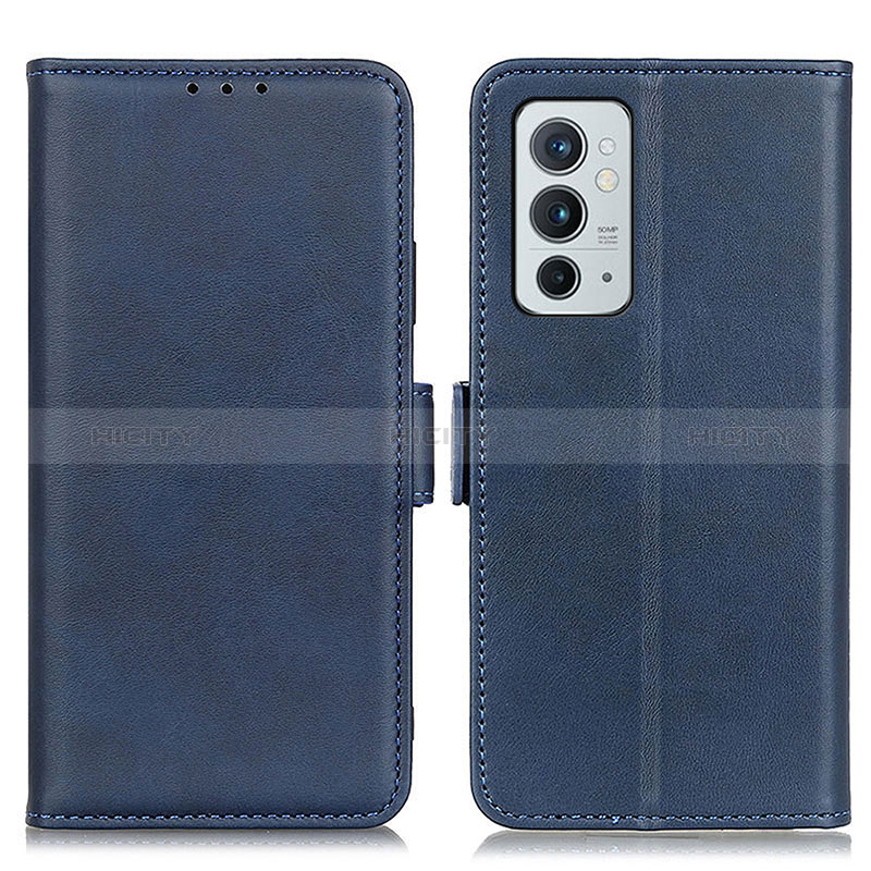 Handytasche Stand Schutzhülle Flip Leder Hülle M15L für OnePlus 9RT 5G Blau