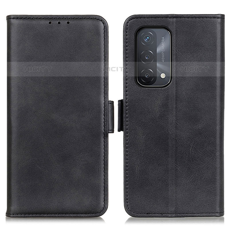 Handytasche Stand Schutzhülle Flip Leder Hülle M15L für OnePlus Nord N200 5G Schwarz