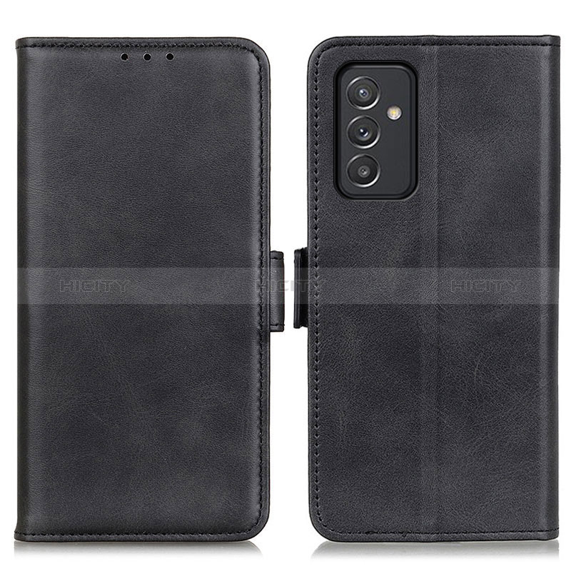 Handytasche Stand Schutzhülle Flip Leder Hülle M15L für Samsung Galaxy A55 5G Schwarz