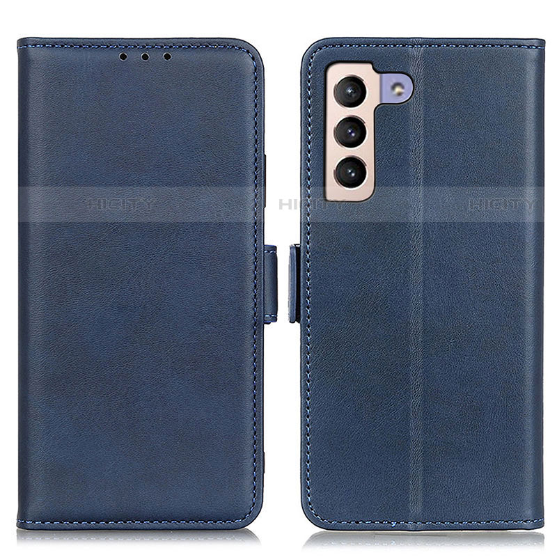 Handytasche Stand Schutzhülle Flip Leder Hülle M15L für Samsung Galaxy S21 FE 5G Blau