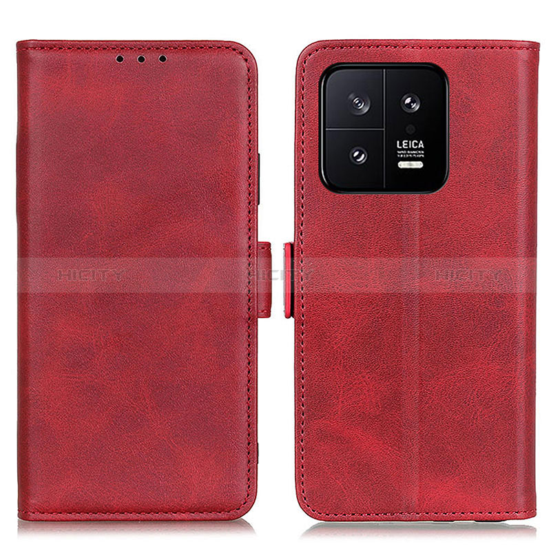 Handytasche Stand Schutzhülle Flip Leder Hülle M15L für Xiaomi Mi 13 Pro 5G Rot