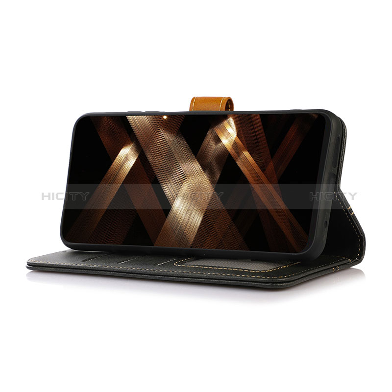 Handytasche Stand Schutzhülle Flip Leder Hülle M16L für Huawei Honor X6a groß