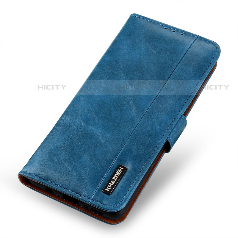 Handytasche Stand Schutzhülle Flip Leder Hülle M25L für Samsung Galaxy S23 5G Blau